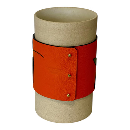 VASE CYLINDRIQUE OLIVE